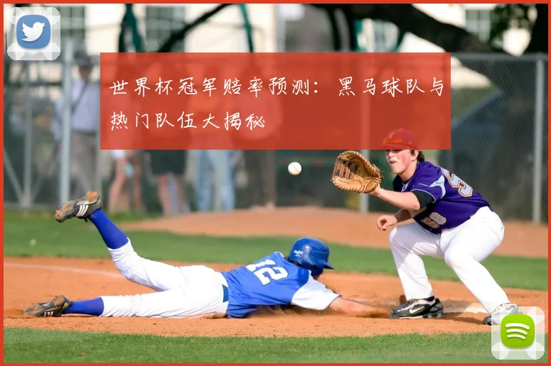 世界杯冠军赔率预测：黑马球队与热门队伍大揭秘