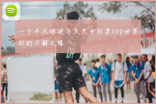 一个平凡球迷与天天中彩票app世界杯的不解之缘