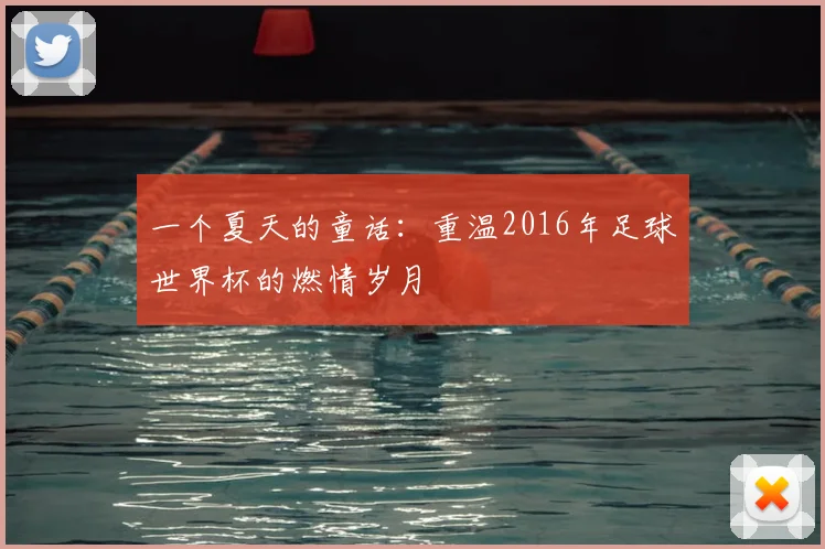 一个夏天的童话:重温2016年足球世界杯的燃情岁月